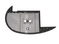 Saeco Abtropfgitter chrom Magic / Royal, Redesign, defekt, Halter gebrochen für Schwimmer