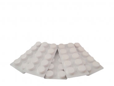 50 Saeco Reinigungstabletten im Blister 1,6g "Restposten B-Ware"