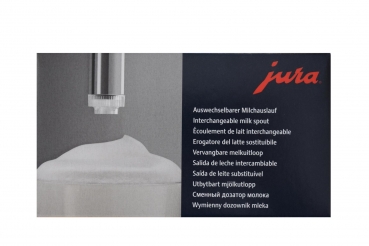 Milchauslauf für Jura Feinschaumdüse - 10er Pack (72228)