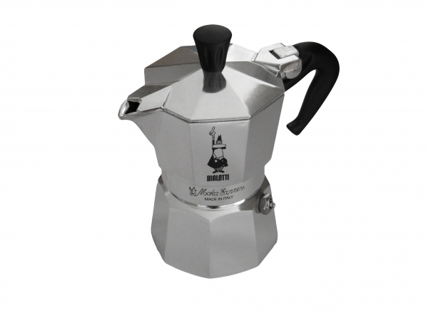 Bialetti Espressokocher Moka Express verschiedene Tassen Größen