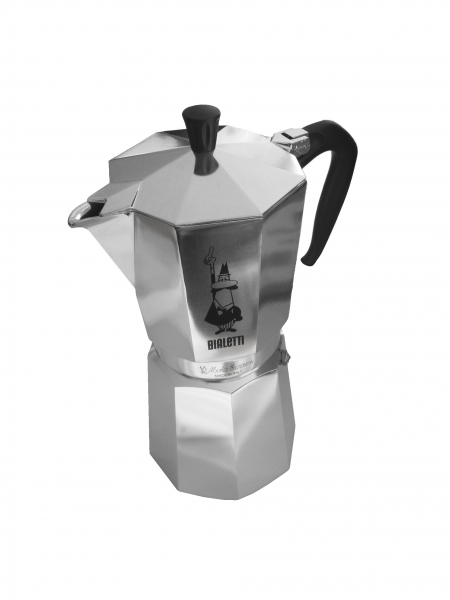 Bialetti Espressokocher Moka Express verschiedene Tassen Größen