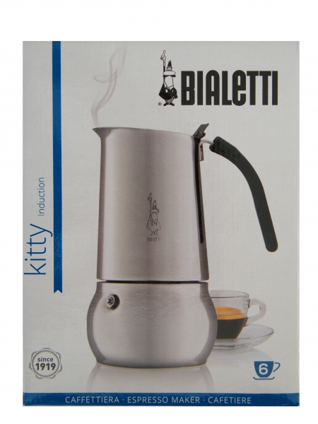 Bialetti New Kitty 2 / 6 Tassen Espressokocher (0004888 / 0004883)