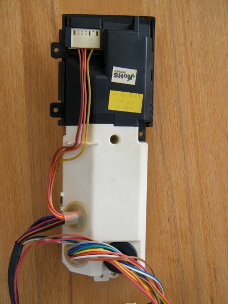 Gebrauchte Elektronik mit Dampfventilbeleuchtung aus Jura C5