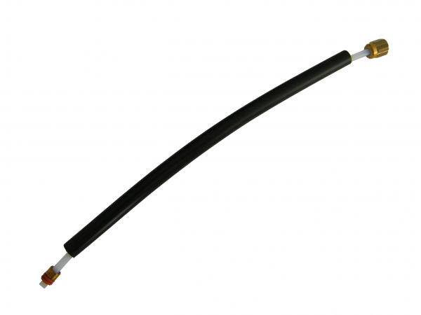 Saeco Druckschlauch 250mm mit Schutzschlauch (Schraub/Steck)